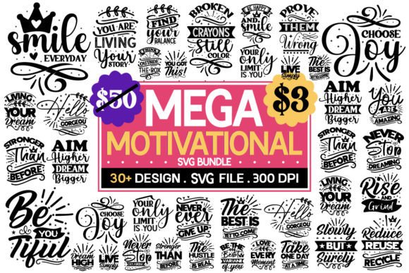 Download Motivational Quotes SVG Bundle - Svg Collection