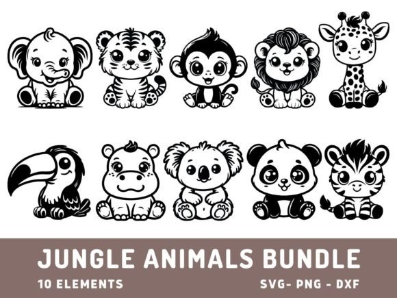 Download Safari Baby Animals SVG, Animals Bundle - Svg Collection
