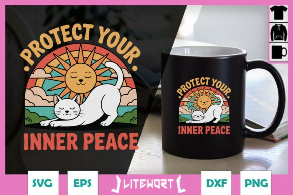 Download Protect Your Inner Peace Hippie SVG - Inner peace Collection