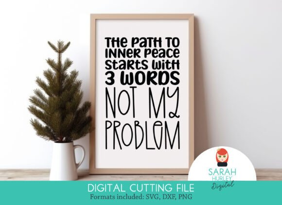Download The Path to Inner Peace Funny Quote - Premium Resources