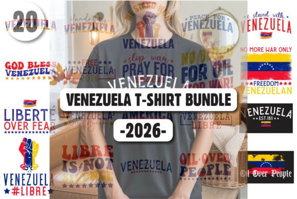 Download Venezuela T-shirt Bundle 2026 SVG POD - Svg Collection