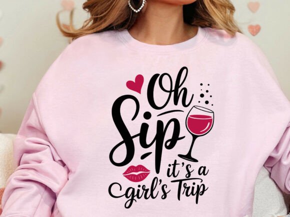 Download Oh Sip It's a Girls Trip Svg, Girls Trip - Svg Collection