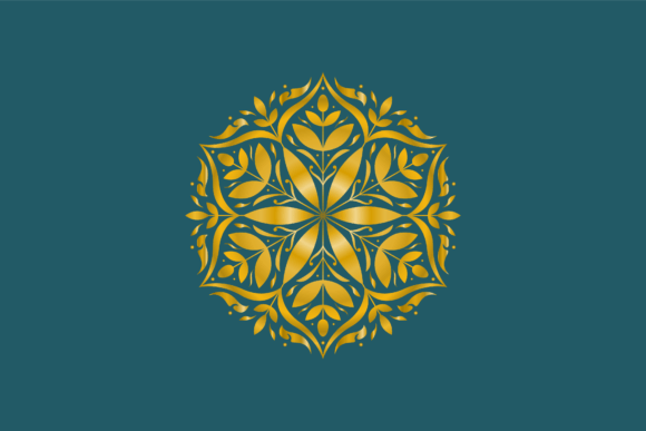 Download Motif Geometric Mandala Flower Ornament - Premium Bundle