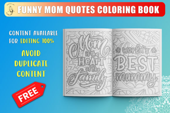 Download Funny Mom Quotes Coloring Book SVG - Funny mom quotes coloring book Collection