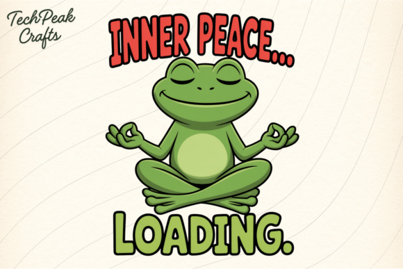 Download Inner Peace Loading Meditating Frog PNG - Inner peace Collection