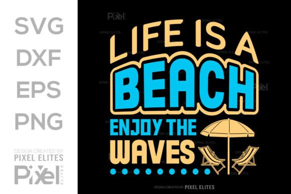 Download Life is a Beach Enjoy the Waves SVG File - Svg Collection